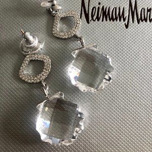 SWAROVSKI CRYSTAL DROP EARRINGS